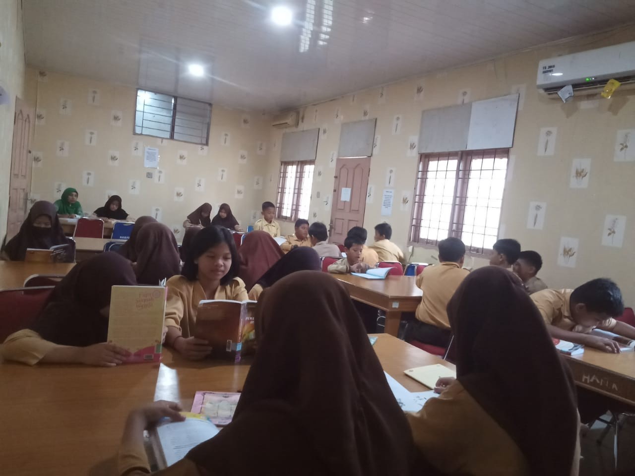 Kunjungan SDN 007 Pangkalan Kerinci 